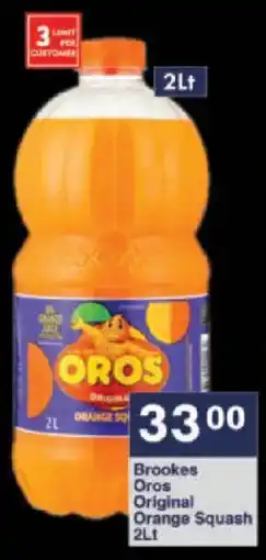 President Hyper Brookes Oros Original Orange Squash offer