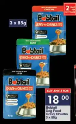 President Hyper Bobtail Dog Food Gravy Chunks offer