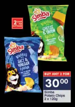 President Hyper Simba Potato Chips offer