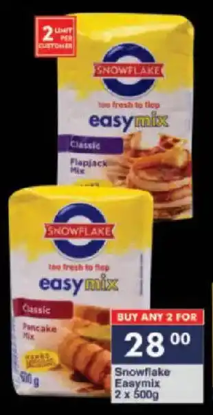 President Hyper Snowflake Easymix offer