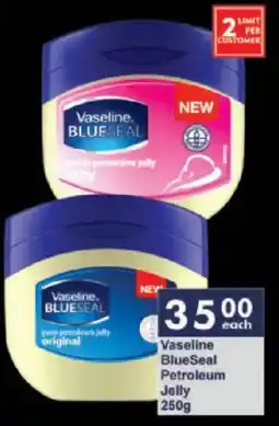 President Hyper Vaseline BlueSeal Petroleum Jelly offer