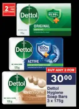 President Hyper Dettol Hygiene Soap Bars offer