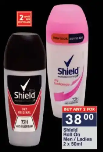 President Hyper Shield Roll On Men/ Ladies offer