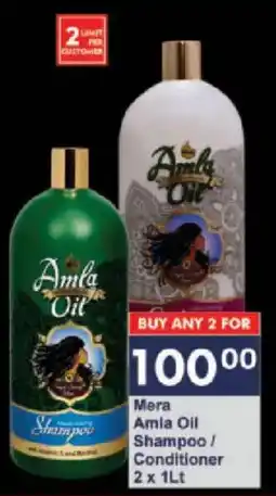 President Hyper Mera Amla Oil Shampoo/ Conditioner offer