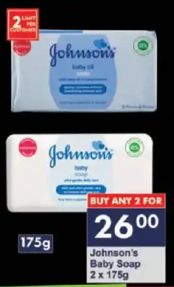 President Hyper Johnson's Baby Soap offer