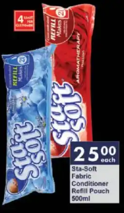 President Hyper Sta-Soft Fabric Conditioner Refill Pouch offer