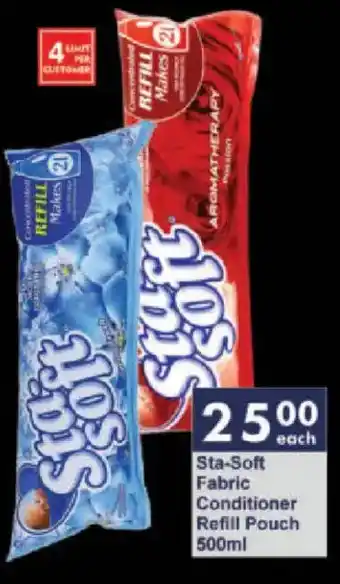 President Hyper Sta-Soft Fabric Conditioner Refill Pouch offer