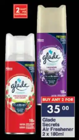 President Hyper Glade Secrets Air Freshener offer