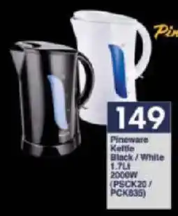 President Hyper Pineware Kettle Black/ White 2000w offer