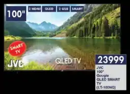 President Hyper JVC 100" Google QLED Smart TV offer