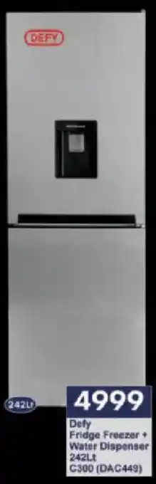 President Hyper Defy Fridge Freezer + Water Dispenser offer