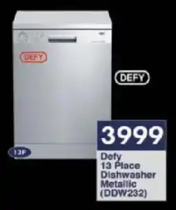 President Hyper Defy 13 Place Dishwasher Metallic offer