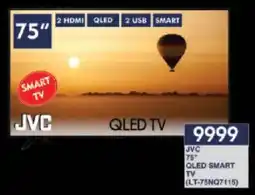 President Hyper JVC 75" QLED Smart TV offer