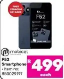 Game Mobicel F52 Smartphone offer