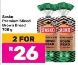 Game Sasko Premium Sliced Brown Bread offer