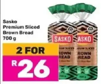 Game Sasko Premium Sliced Brown Bread offer
