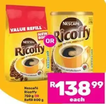 Game Nescafé Ricoffy OR Refill offer