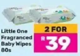 Game Little One Fragranced Baby Wipes offer