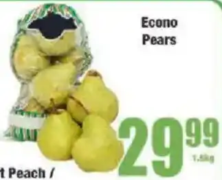 Boxer Econo Pears offer