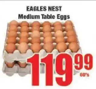 Boxer EAGLES NEST Medium Table Eggs offer