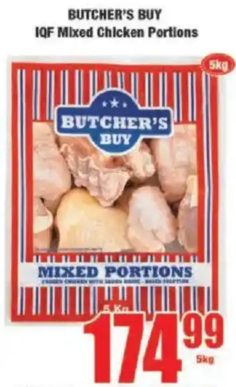 Boxer BUTCHER'S BUY IQF Mixed Chicken Portions offer