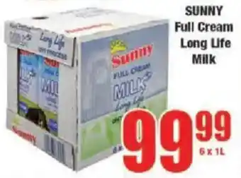 Boxer SUNNY Full Cream Long Life Milk offer