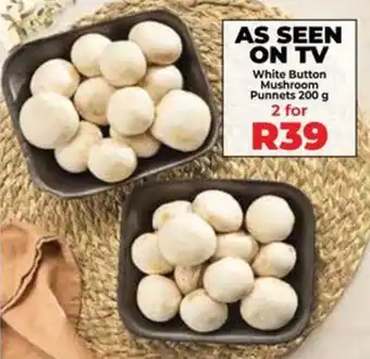 Food Lover's Market White Button Mushroom Punnets offer