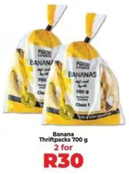 Food Lover's Market Banana Thriftpacks offer