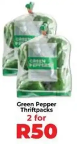 Food Lover's Market Green Pepper Thriftpacks offer