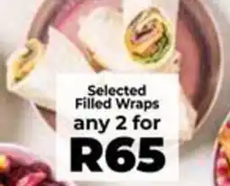 Food Lover's Market Selected Filled Wraps offer