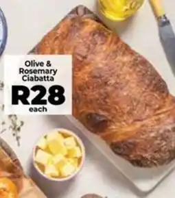 Food Lover's Market Olive & Rosemary Ciabatta offer