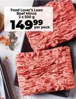 Food Lover's Market Food Lover's Lean Beef Mince offer