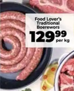 Food Lover's Market Food Lover's Traditional Boerewors offer