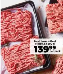 Food Lover's Market Food Lover's Beef Mince offer