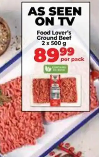 Food Lover's Market Food Lover's Ground Beef offer