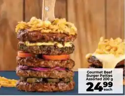 Food Lover's Market Gourmet Beef Burger Patties Assorted offer
