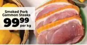 Food Lover's Market Smoked Pork Gammon Steaks offer