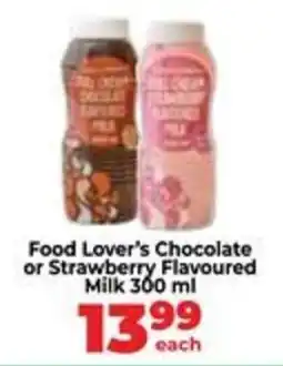 Food Lover's Market Food Lover's Chocolate Milk or Strawberry Flavoured offer