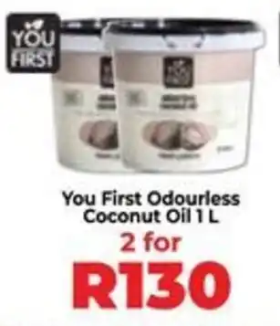Food Lover's Market You First Odourless Coconut Oil offer
