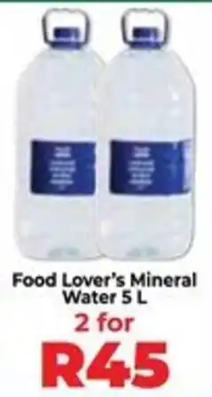 Food Lover's Market Food Lover's Mineral Water offer