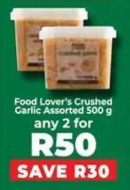 Food Lover's Market Food Lover's Crushed Garlic Assorted offer