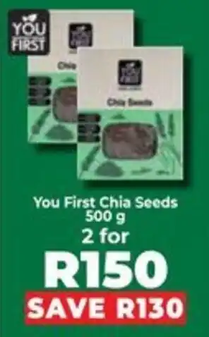 Food Lover's Market You First Chia Seeds offer