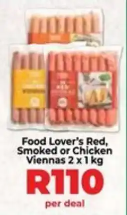 Food Lover's Market Food Lover's Red, Smoked or Chicken Viennas offer