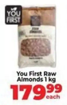 Food Lover's Market You First Raw Almonds offer