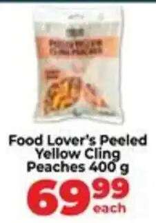 Food Lover's Market Food Lover's Peeled Yellow Cling Peaches offer