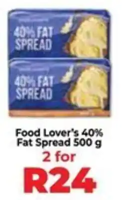 Food Lover's Market Food Lover's 40% Fat Spread offer