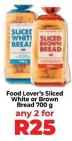 Food Lover's Market Food Lover's Sliced White or Brown Bread offer
