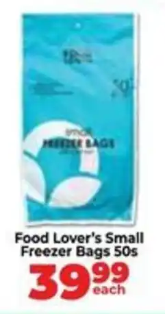 Food Lover's Market Food Lover's Small Freezer Bags offer