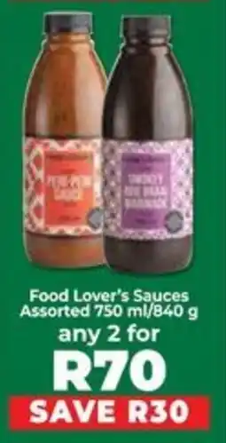 Food Lover's Market Food Lover's Sauces Assorted offer