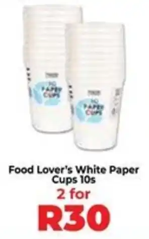 Food Lover's Market Food Lover's White Paper Cups offer